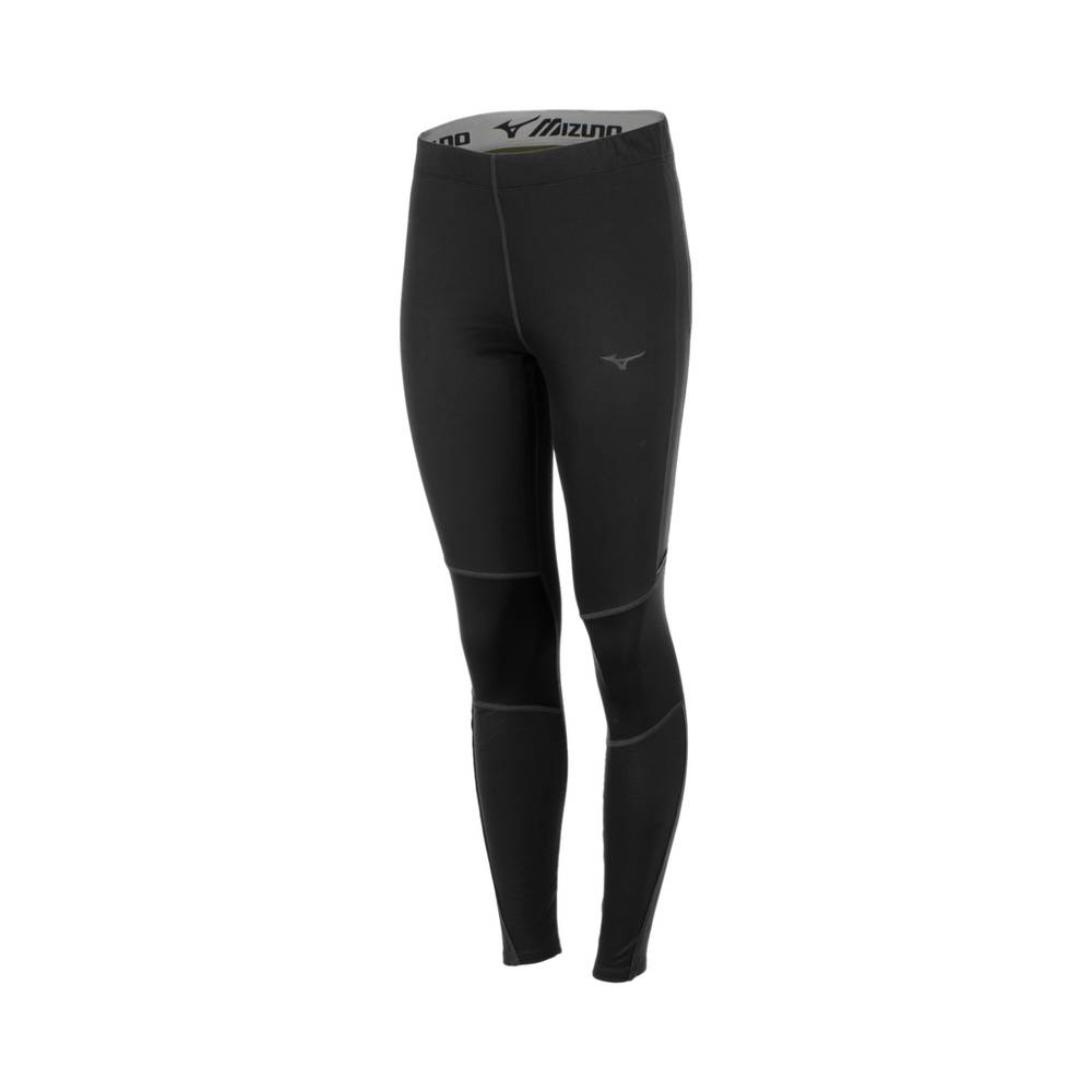 Leggings Mizuno Breath Thermo® - Mulher - Pretas - QBGEW0935